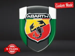 Fiat Abarth Best Bumper Stickers Max Durable Modern Pro Style